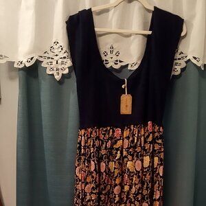 NATURAL LIFE MAXI DRESS